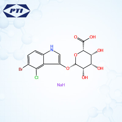 5-溴-4-氯-3-吲哚-β-D-葡萄糖醛酸苷钠盐
